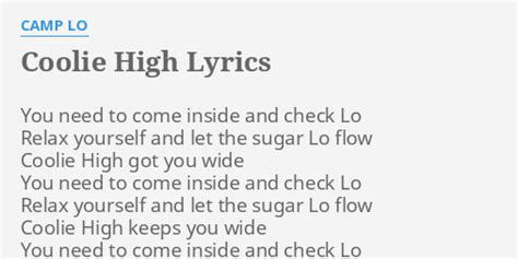 camp lo coolie high lyrics